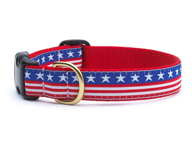 Stars And Stripes Dog Collar