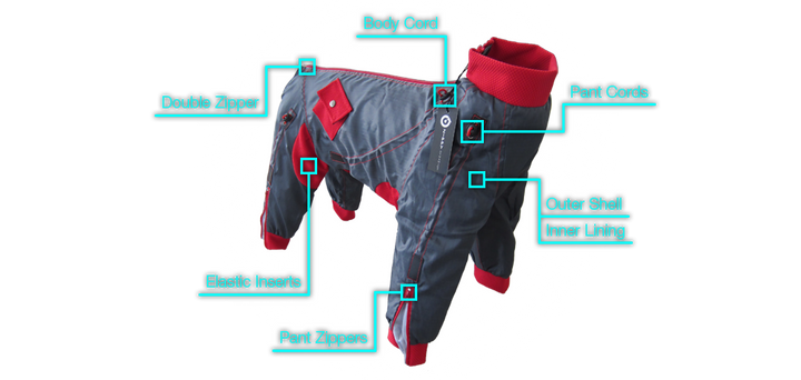 Zippy Full Body Suit for Dogs