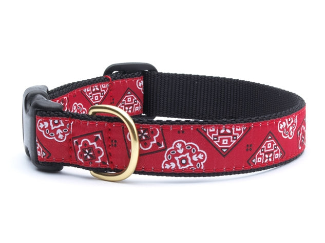 Red Bandanna Dog Collar