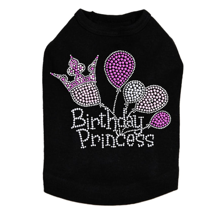 Birthday Princess - Dog Tank - Choose Color