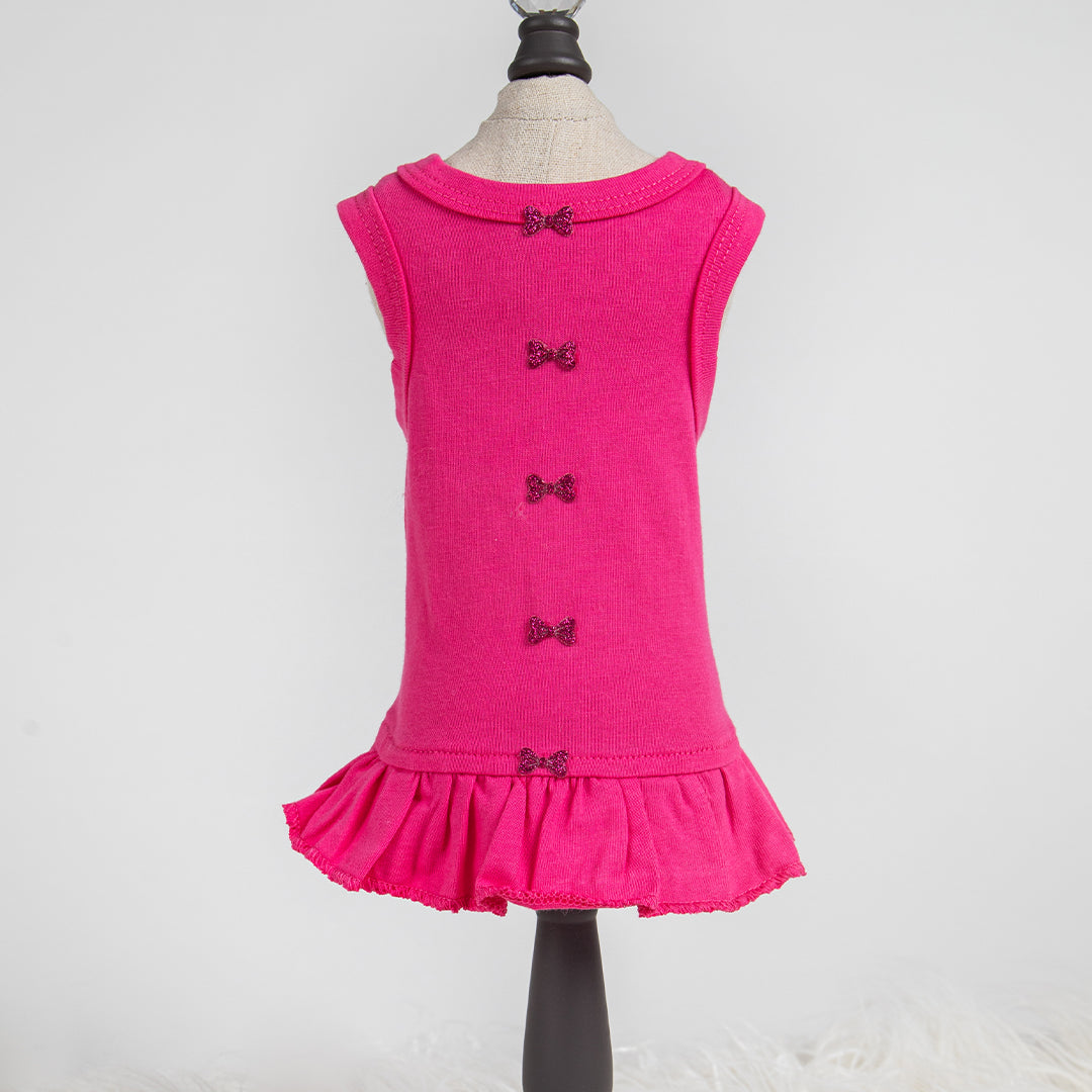 Fuchsia Dog Dress