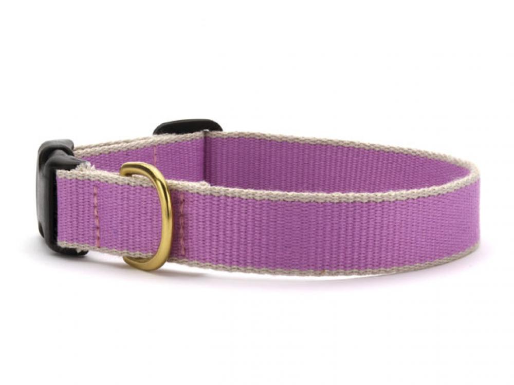 Lilac and Gray Bamboo Teacup Dog Collar