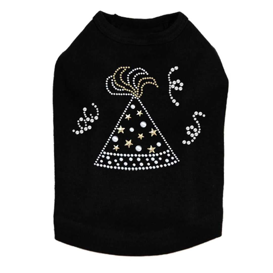 Party Hat - Dog Tank - Choose Color