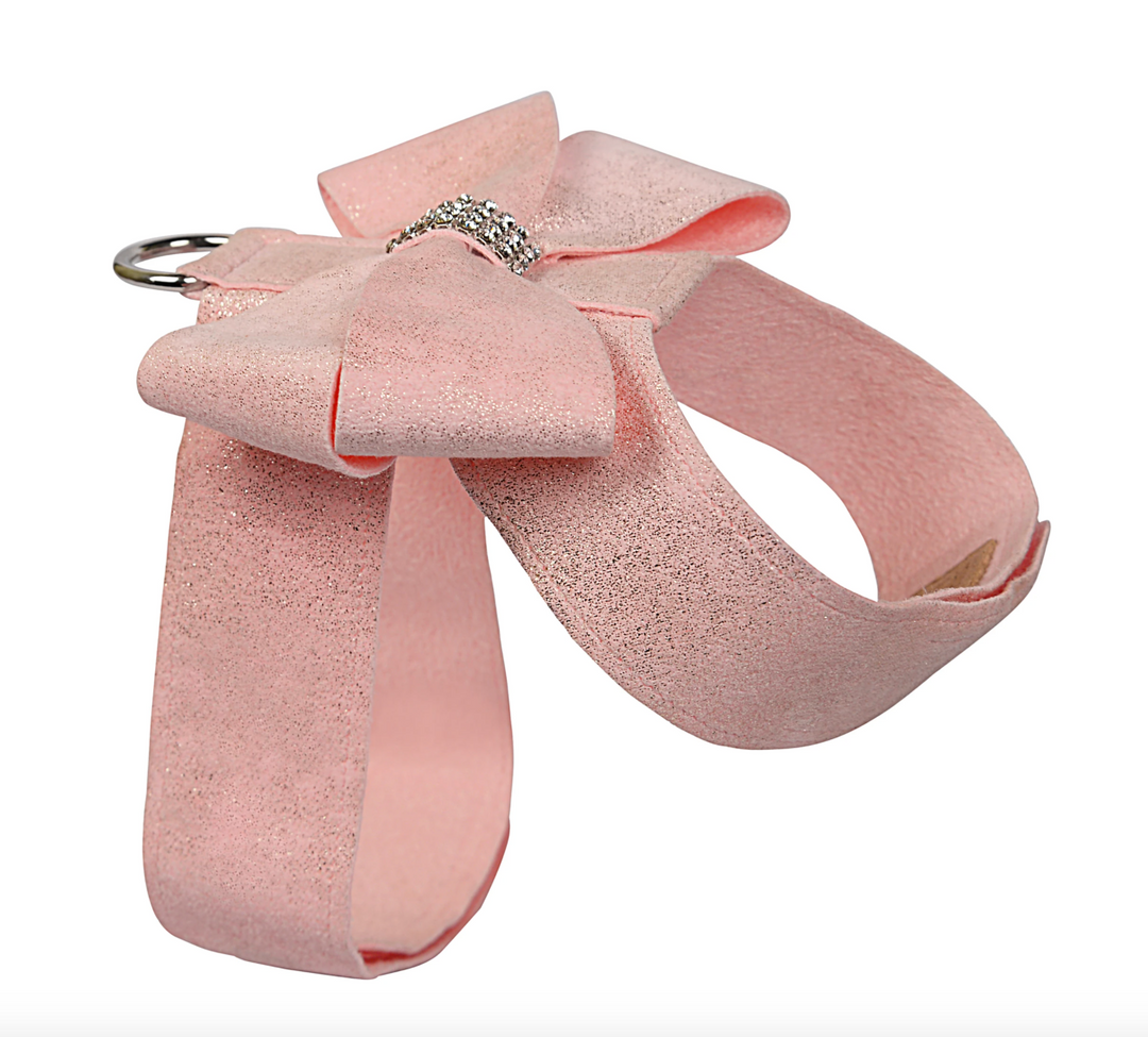 Puppy Pink Glitzerati Nouveau Bow Tinkie Harness