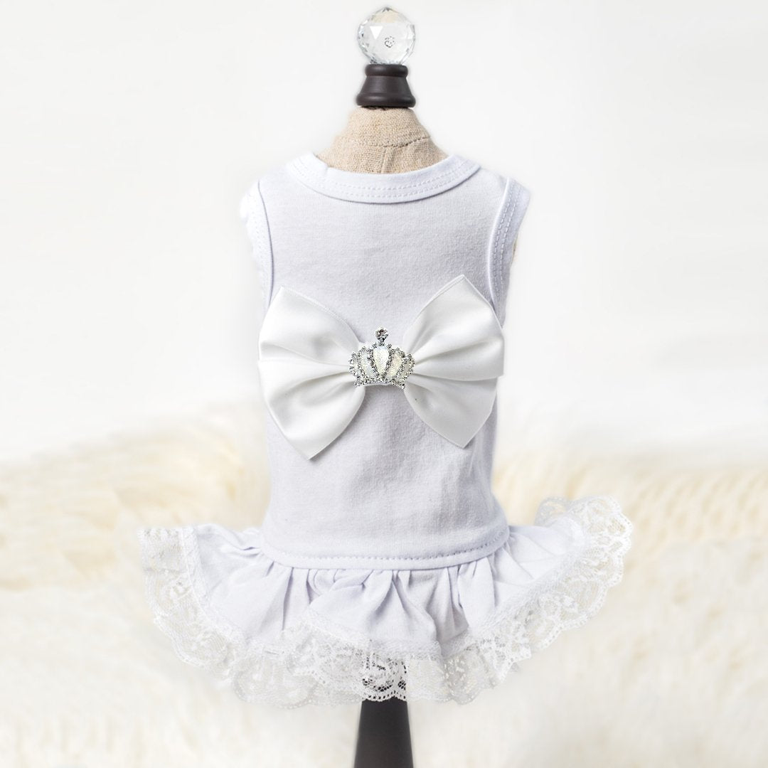 Royal Princess White Dog Dress