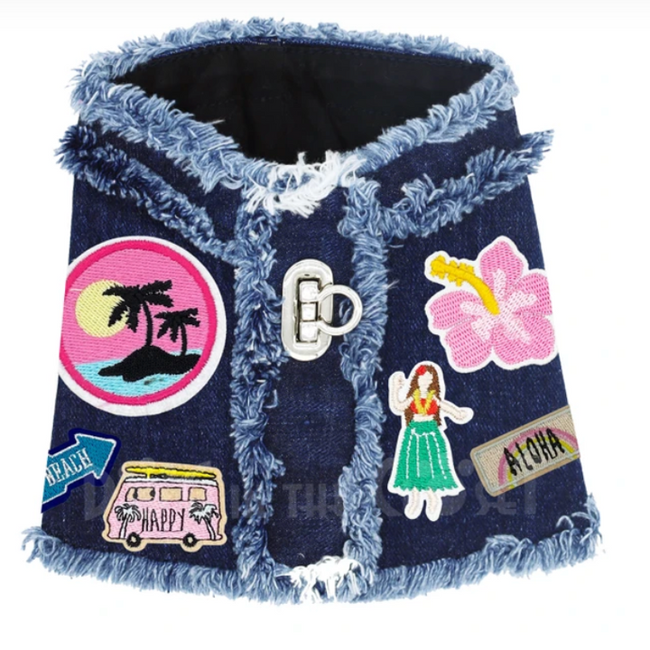 Aloha Denim Harness Vest