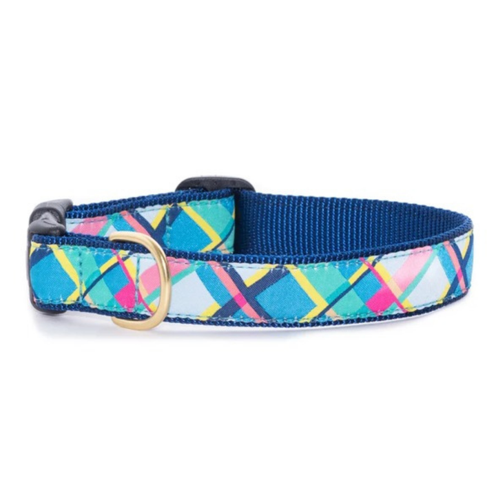 BEST IN PLAID DOG COLLAR