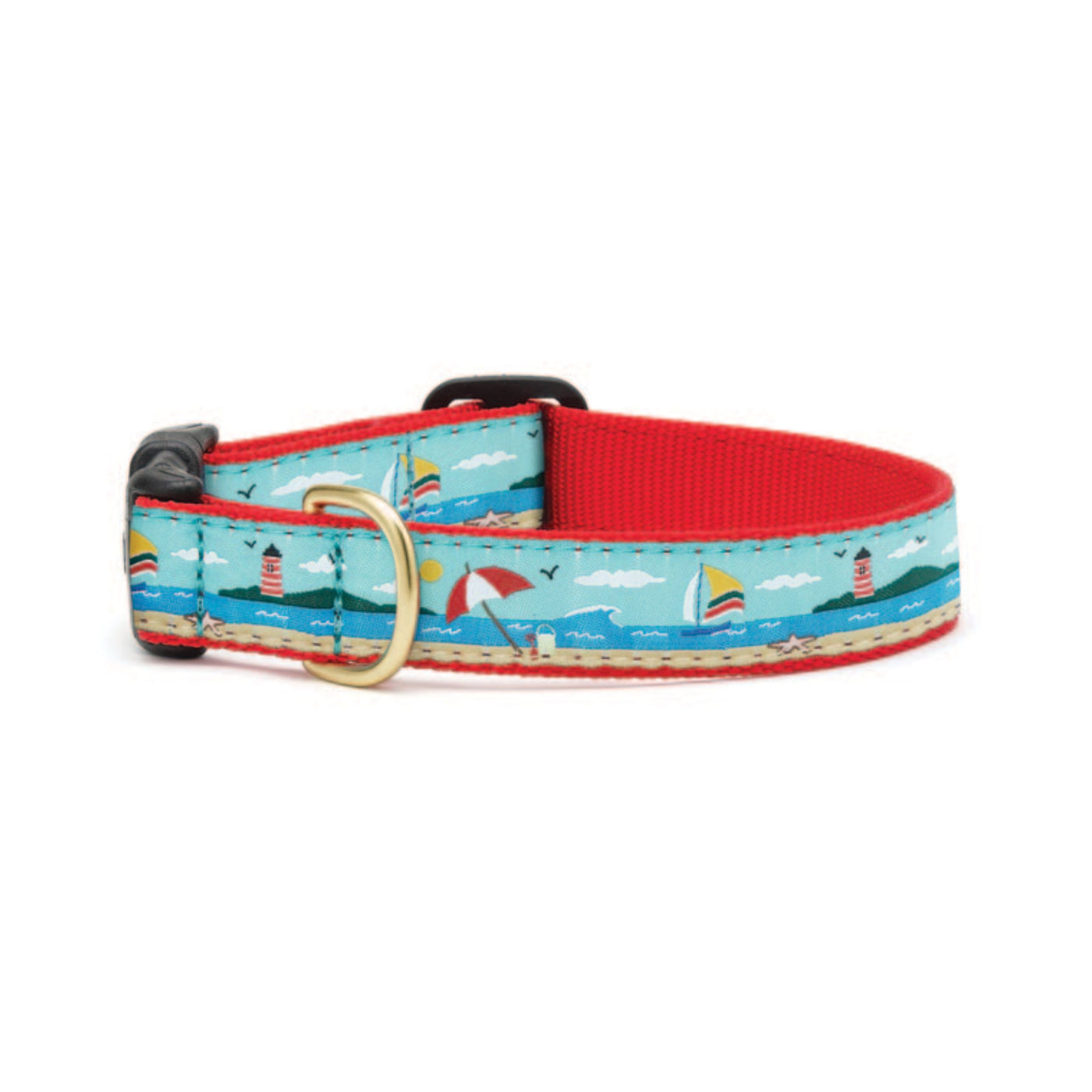Coastal Dog Collar (optional lead)
