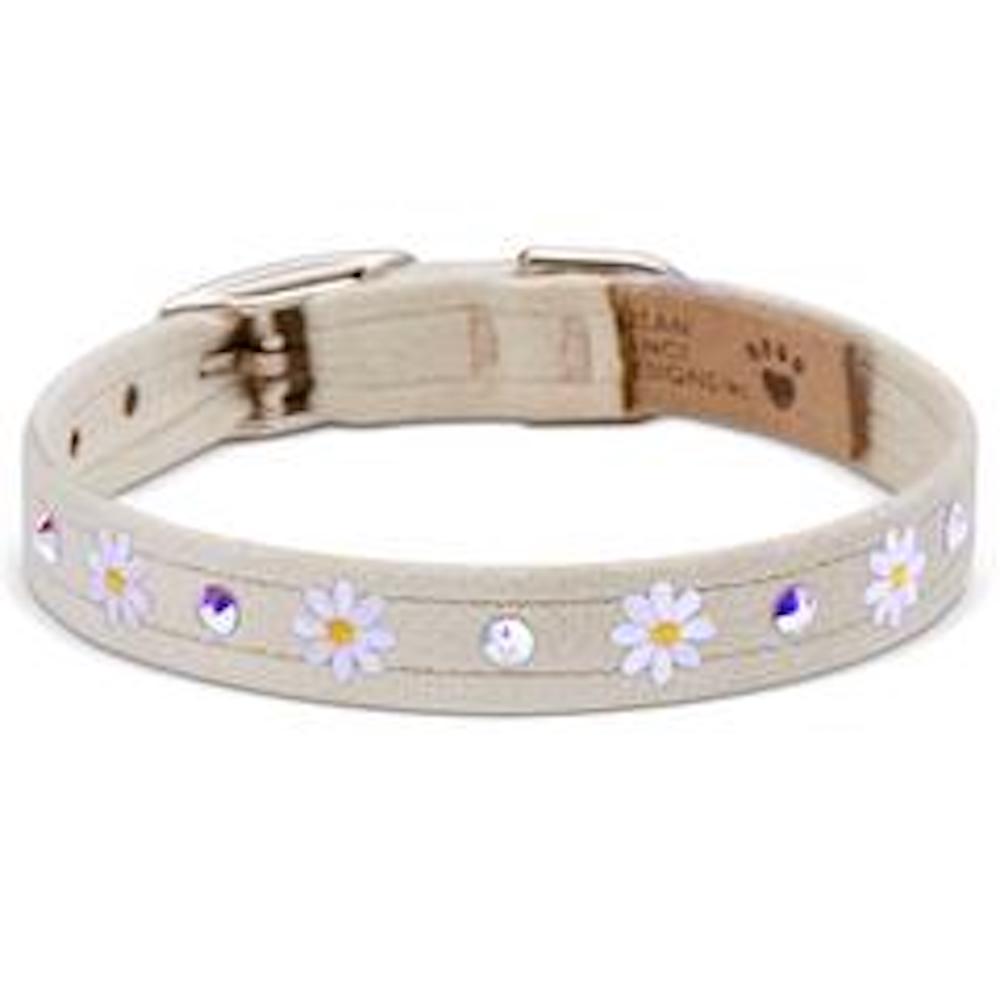 1/2" Small Daisies Collar For Dogs