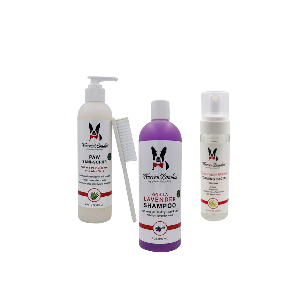 Foaming Facial Cucumber Melon Dog Shampoo Spa Day (Collection Of