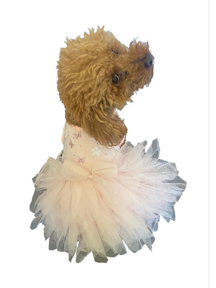 Flutter and Twirl Tutu in Pink Tutu Pet Dress