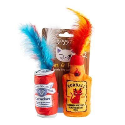 Furball  +  Catweiser Catnip Toys