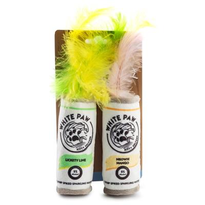 White  Paw  Mango  &  Lime  Organic  Catnip  Toys