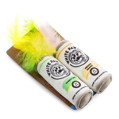 White  Paw  Mango  &  Lime  Organic  Catnip  Toys