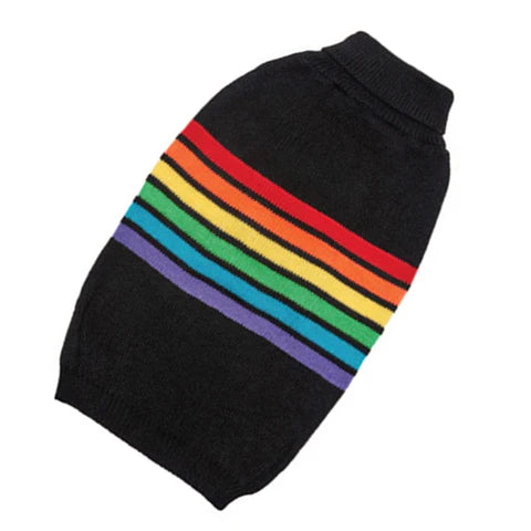 Rainbones Rainbow Dog Sweater