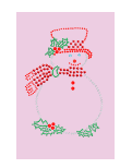 Snowman with Red Scarf Short-Sleeve Women's T-shirt