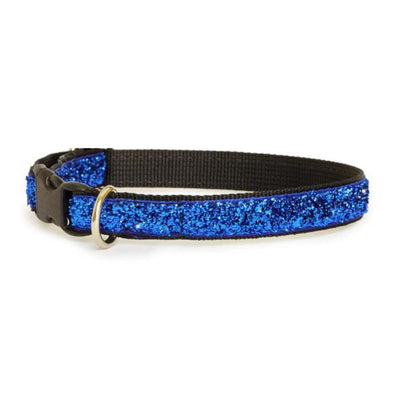 Sparkle Dog Collar Personalized Name on Plastic Buckle