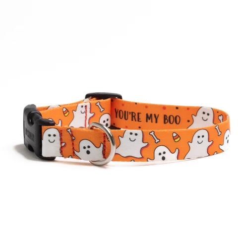 You're My Boo Printed Dog Collar - Option B