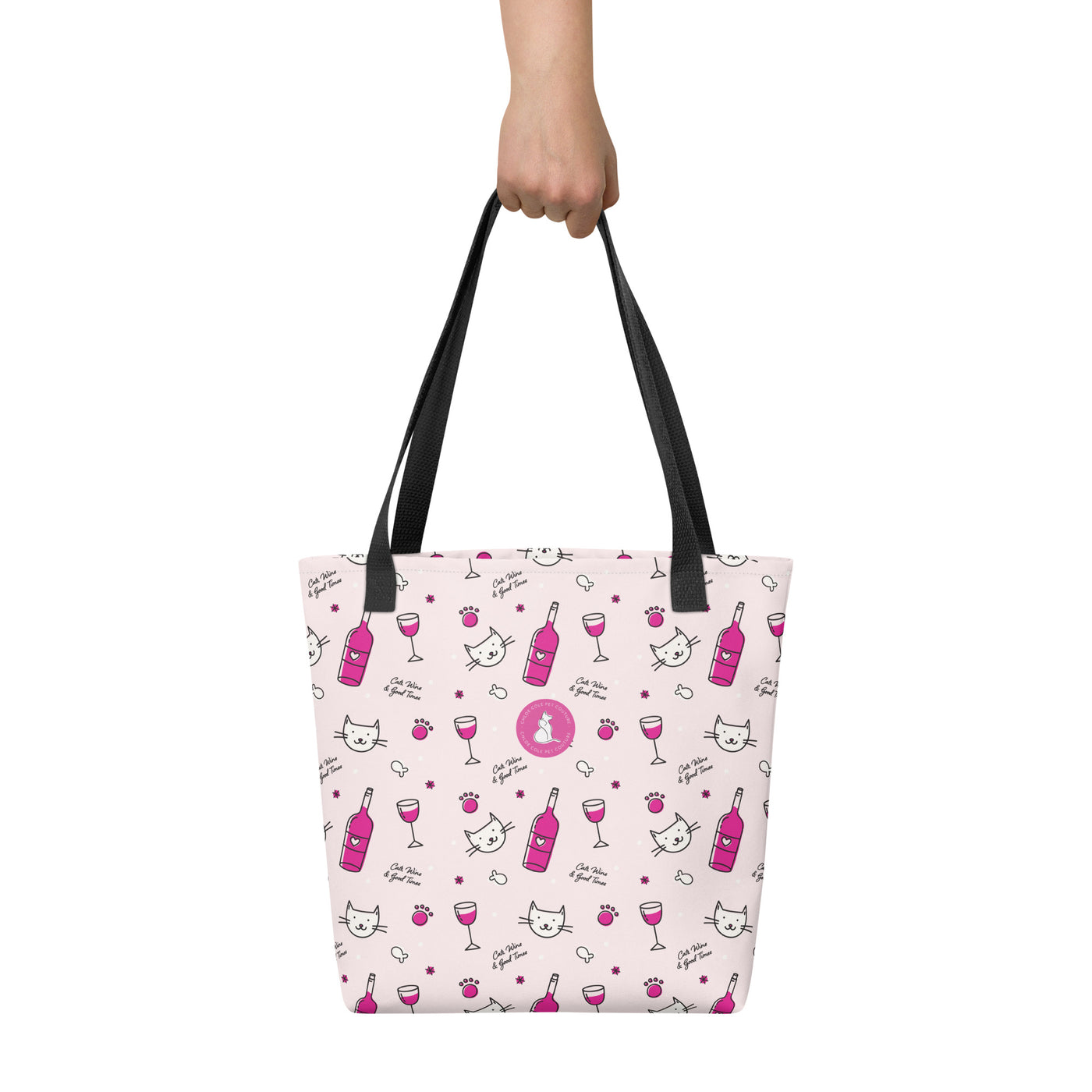 Cats & Wine Tote bag