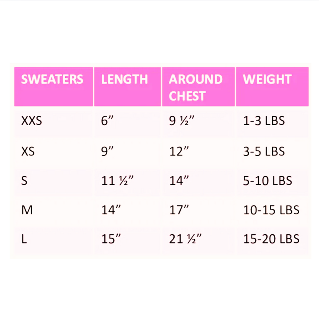 Luxury Angora Dog Sweater - Pink
