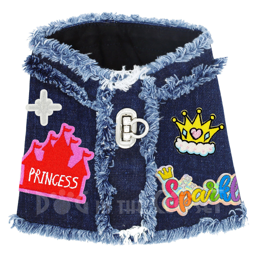 Sparkle Princess Harness Vest for Dogs (3 Styles/Colors)