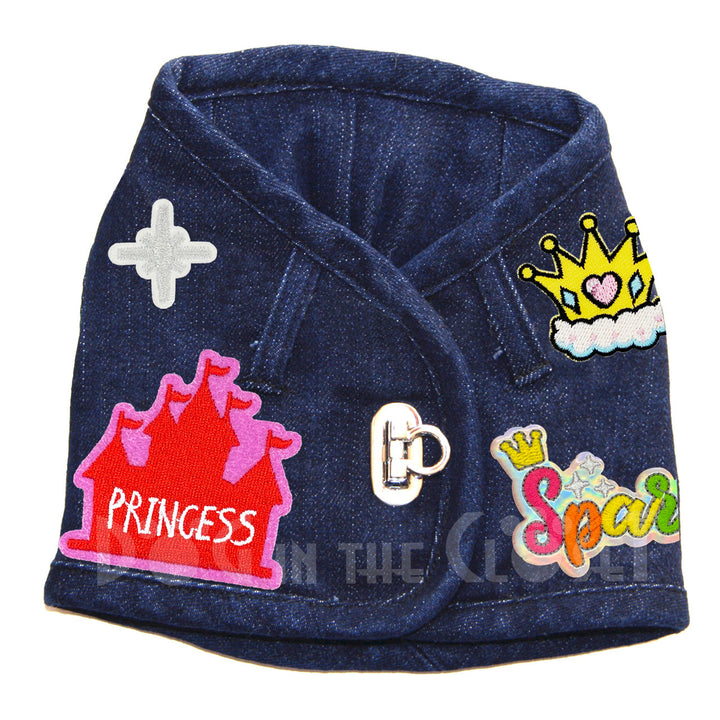 Sparkle Princess Harness Vest for Dogs (3 Styles/Colors)