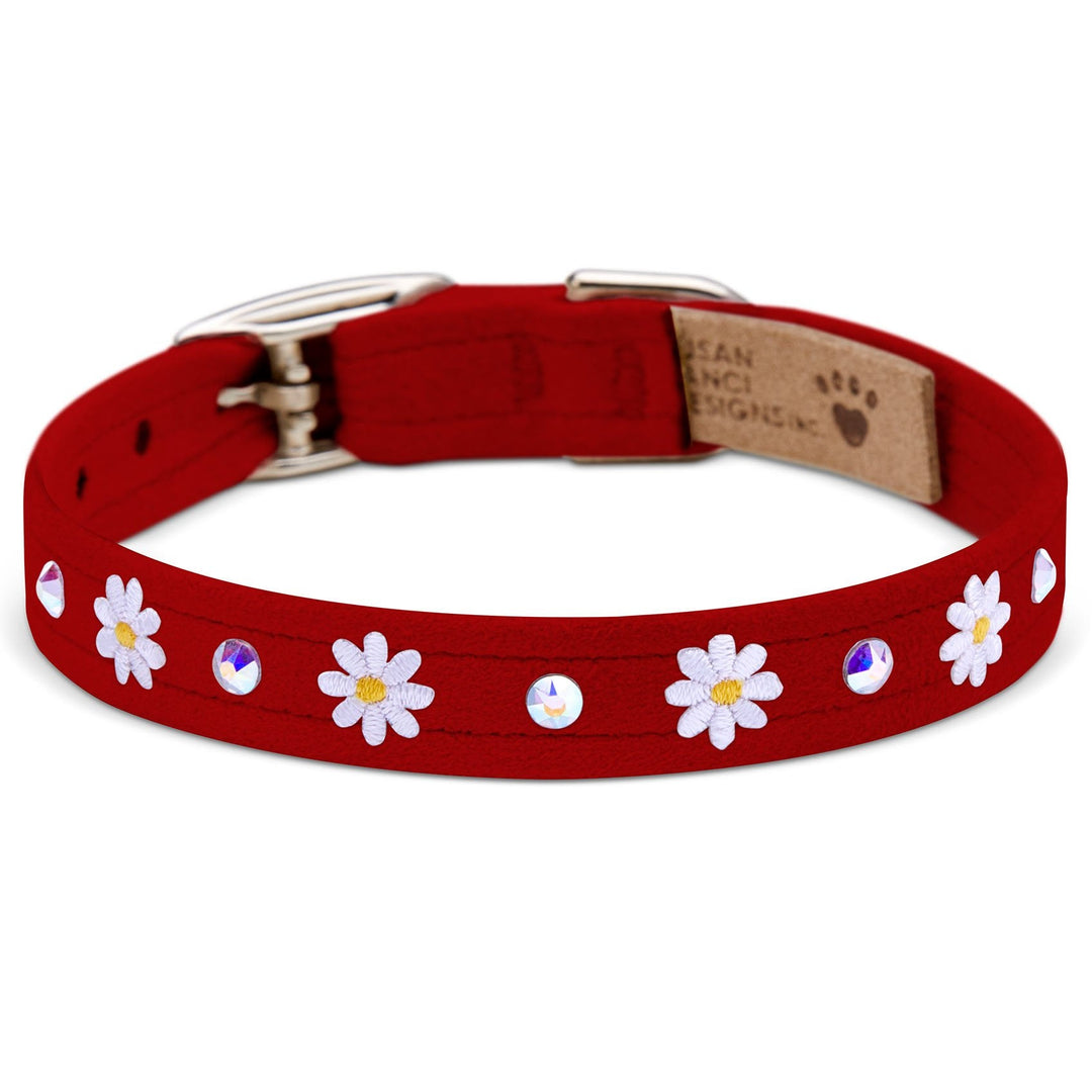 1/2" Small Daisies Collar For Dogs