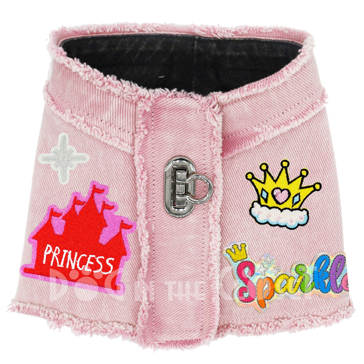 Sparkle Princess Harness Vest for Dogs (3 Styles/Colors)