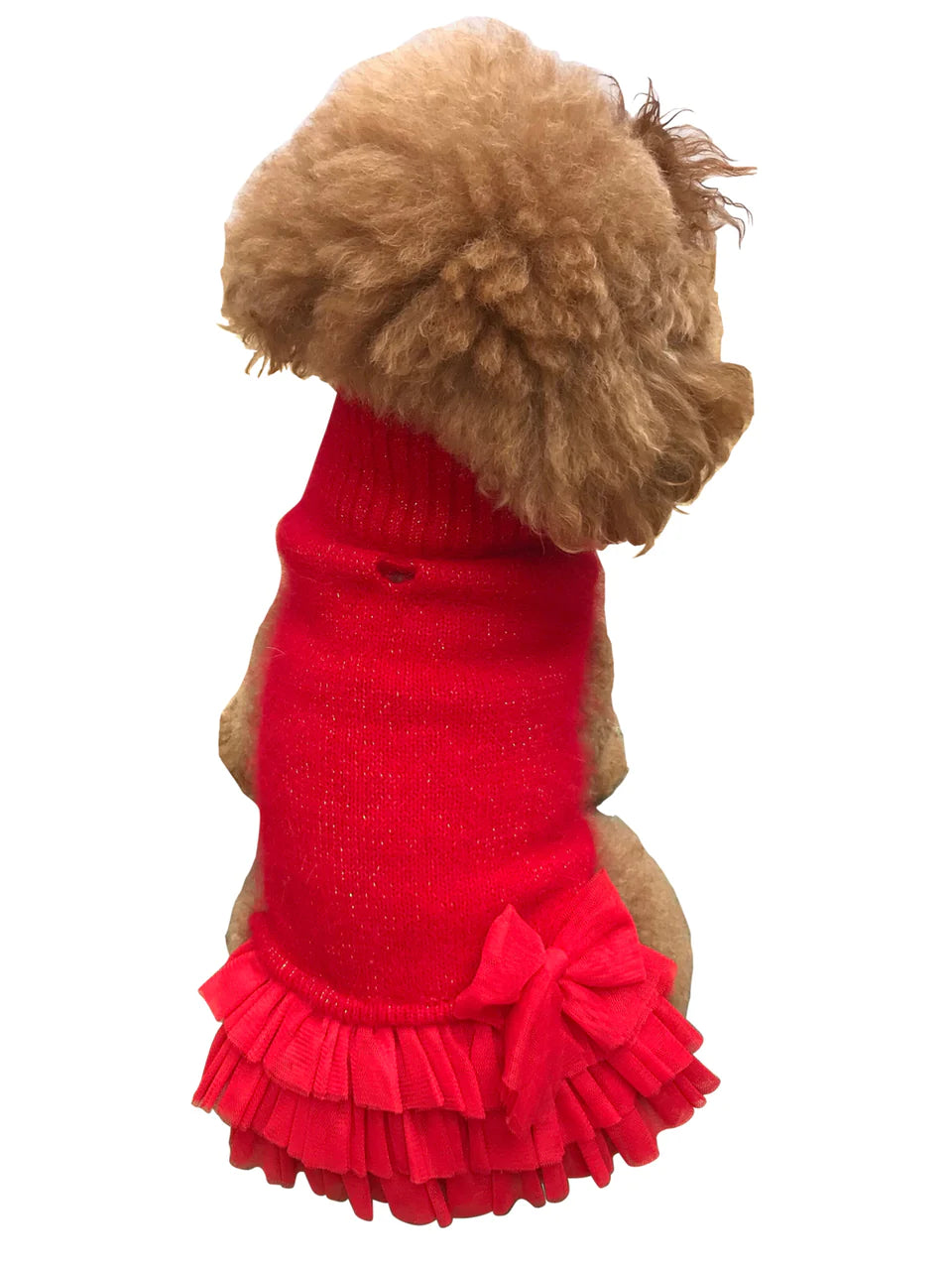 Frilly Tutu Sweater Pet Dress (3 Colors)