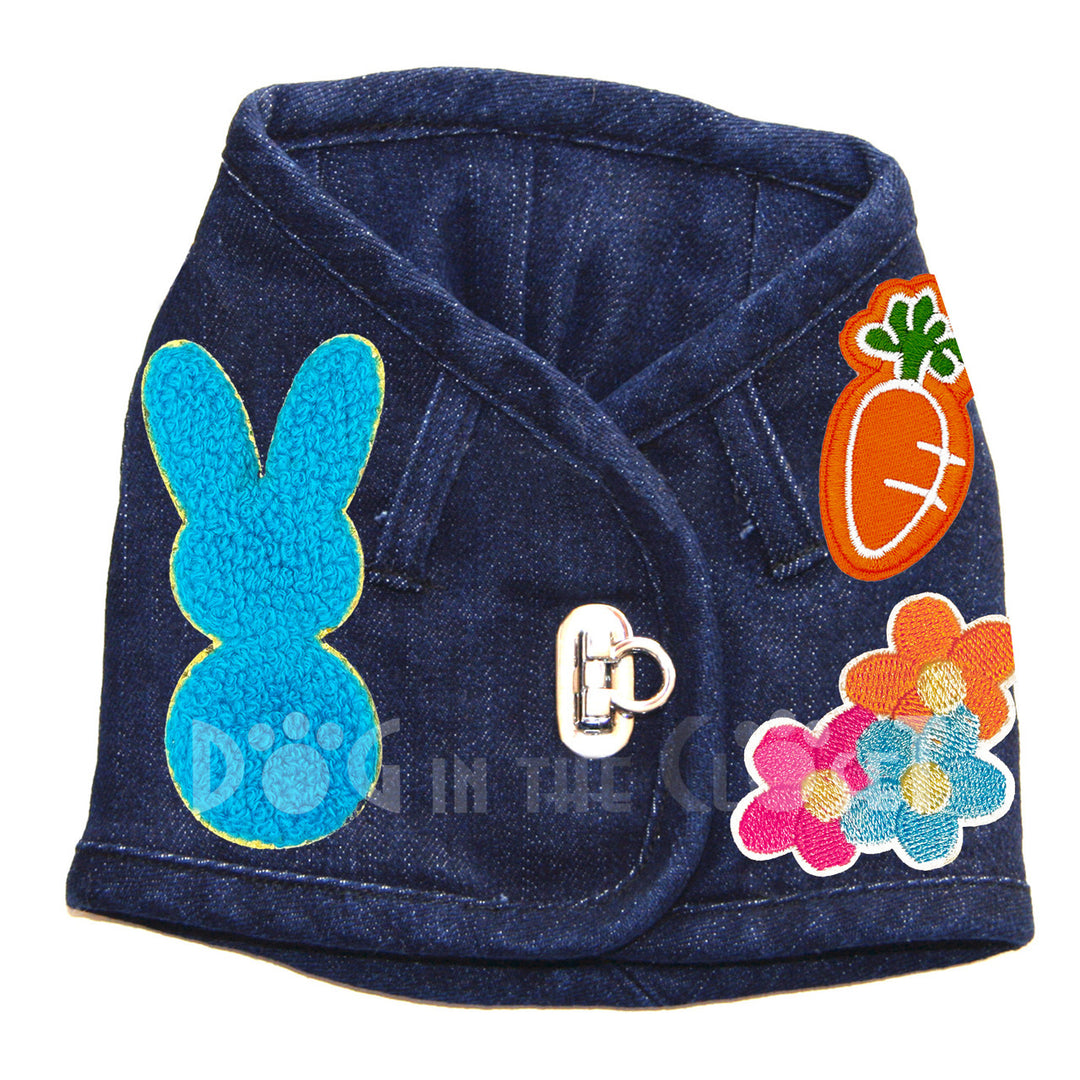 Peep Bunny Denim Harness Vest for Pets (3 Styles/Colors)