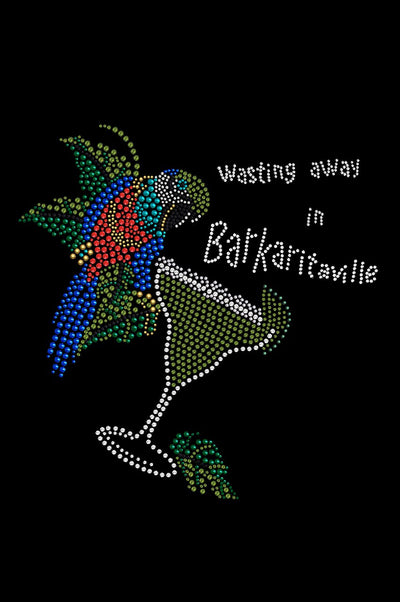 Wasting Away in Barkaritaville Parrot - Custom Dog Tank
