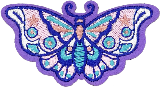 Audrey Hepburn Pink Denim Jacket - Add Butterfly Patch