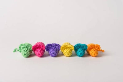 Catnip Mice Twin Pack - Multicolor
