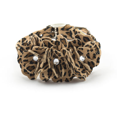 Cheetah Couture Tinkie Flowers Collar