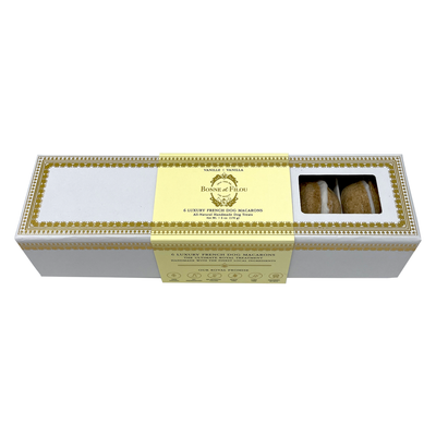 French Vanilla Macaron Box of 6 - Backordered