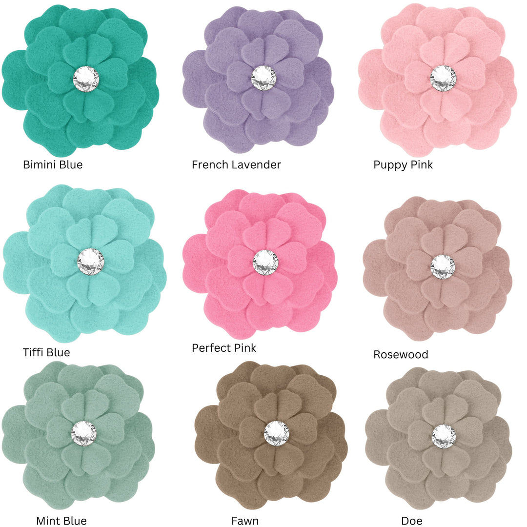 Tinkie's 3 Layer Garden Flower Hair-Bow For Pets  (Choose Option)