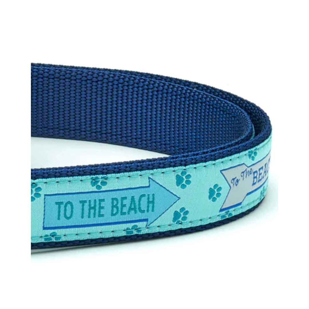 To The Beach Small Breed Collar - Optional Leash