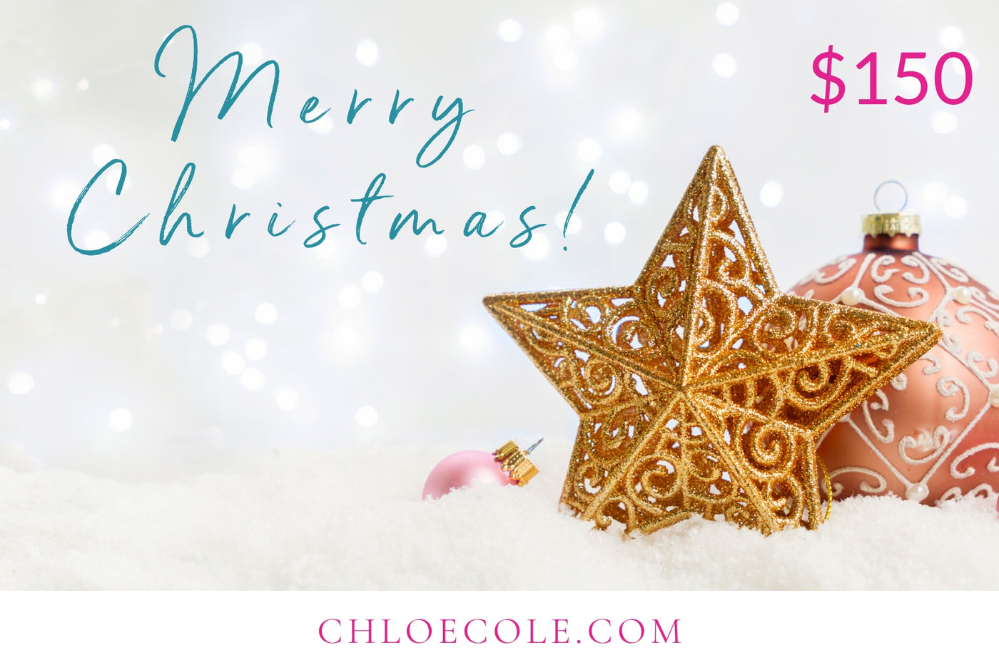 Merry Christmas Gift Card