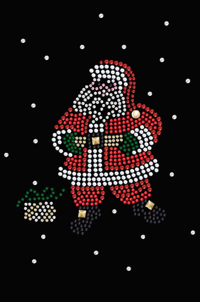 Santa With Snowflakes