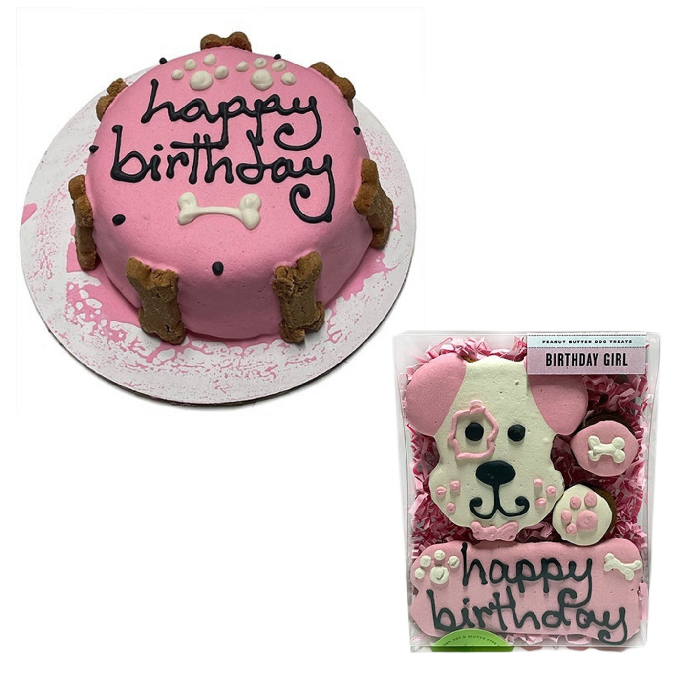 Pink Birthday Cake + Party Box