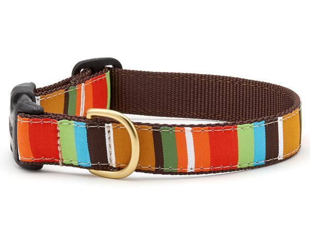 Brown Stripe Dog Collar