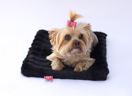 Black Mink All Plush Crate Liner