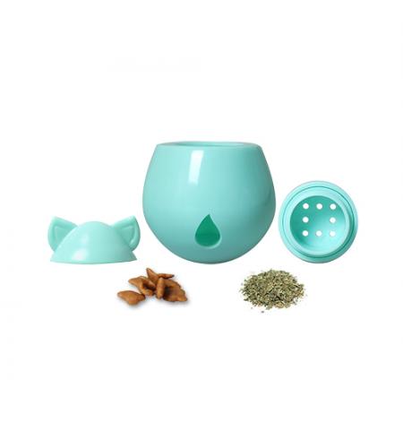 Cat Treat Dispenser / Toy - Blue Tealberry Ships Free
