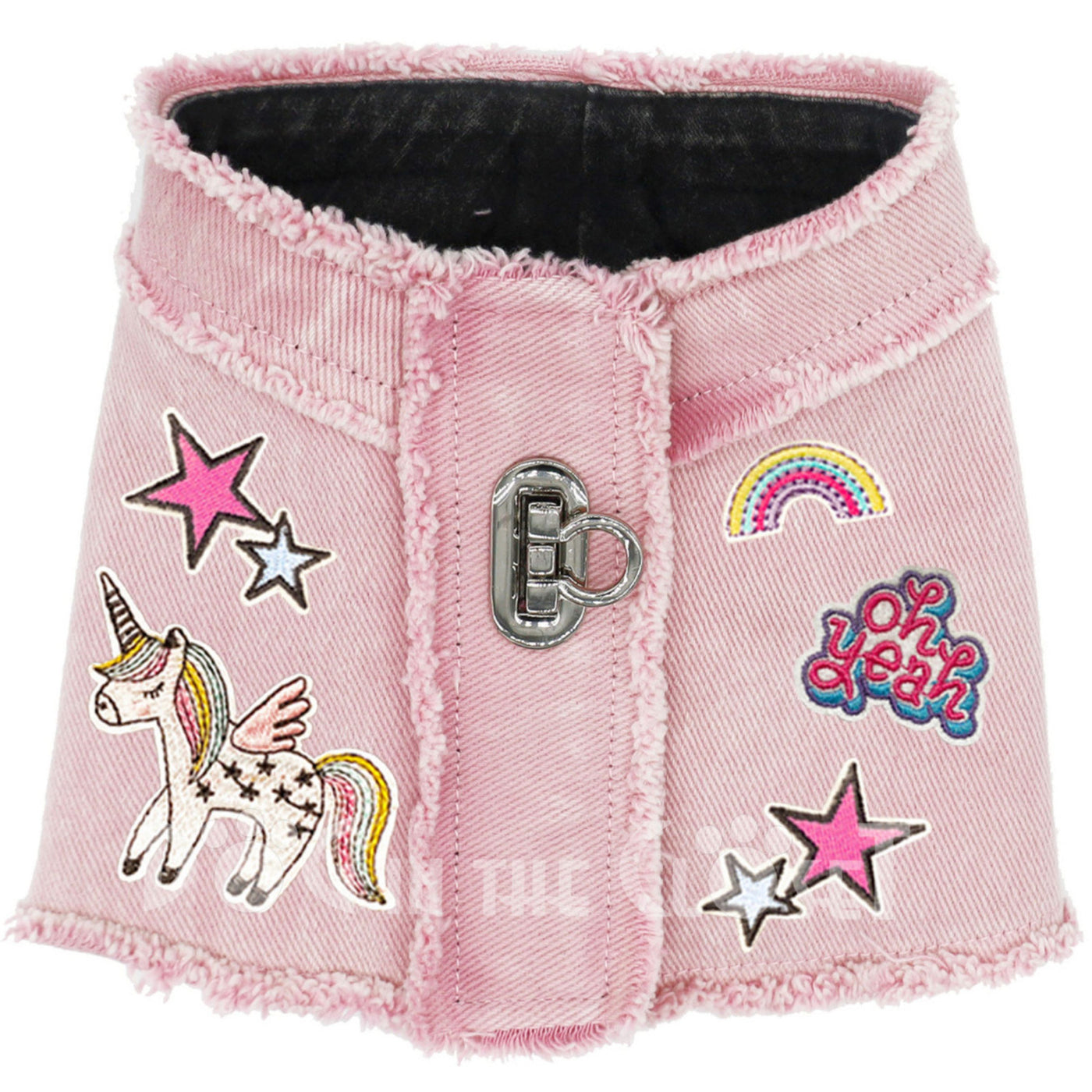 Oh Yeah Unicorns Denim Harness Vest for Dogs (3 Styles/Colors)
