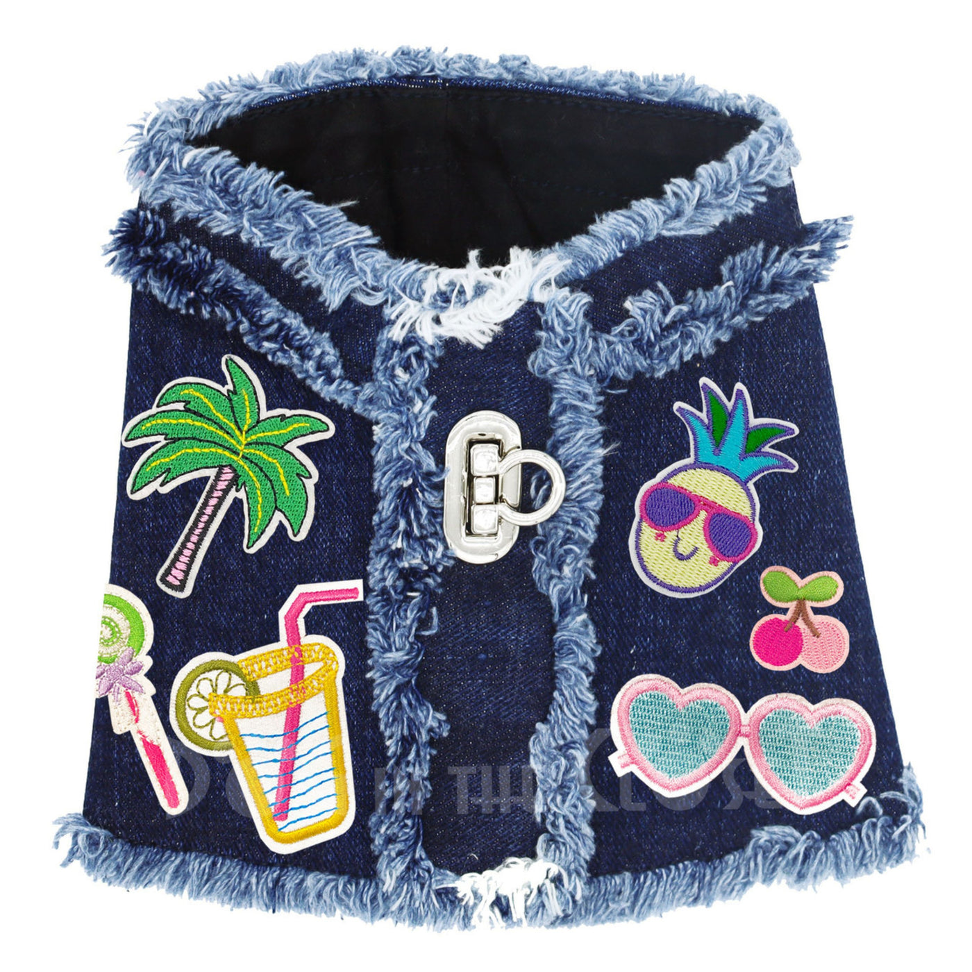 Summer Fun Denim Harness Vest for Dogs (3 Styles/Colors)