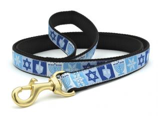 Hanukkah Dog Leash