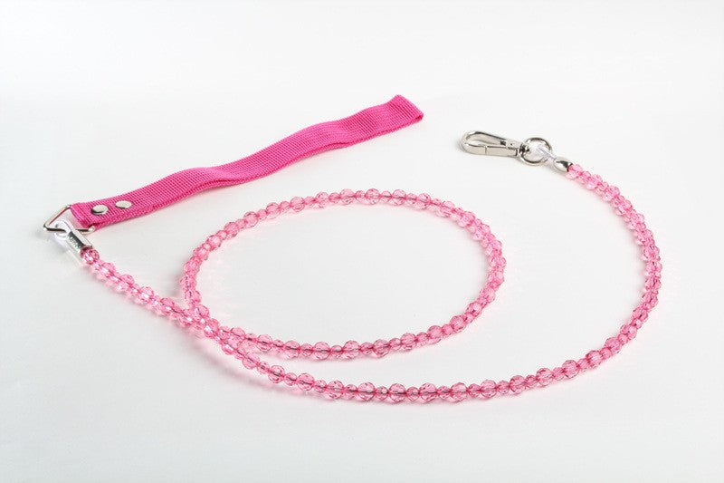 Fuchsia Crystal Dog Leash