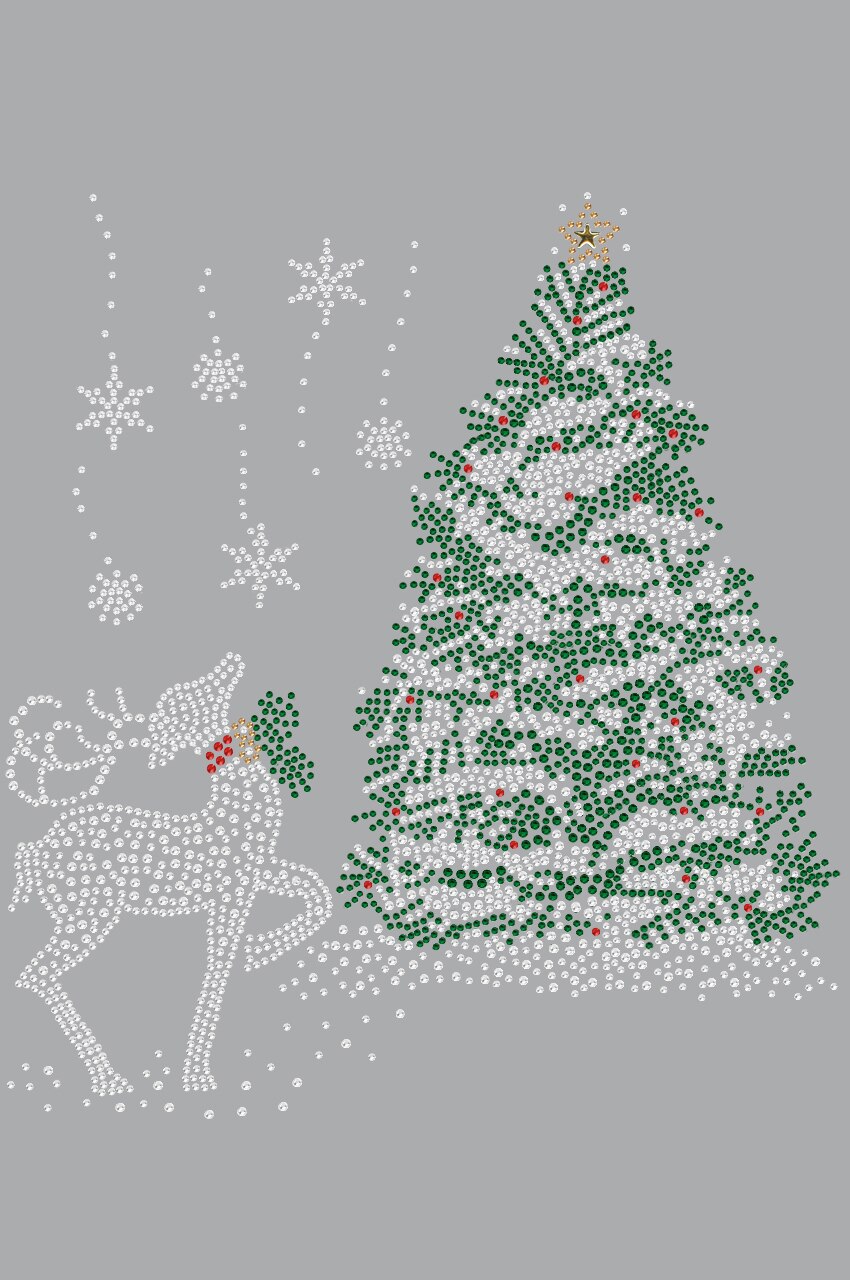 Christmas Tree With Reindeer