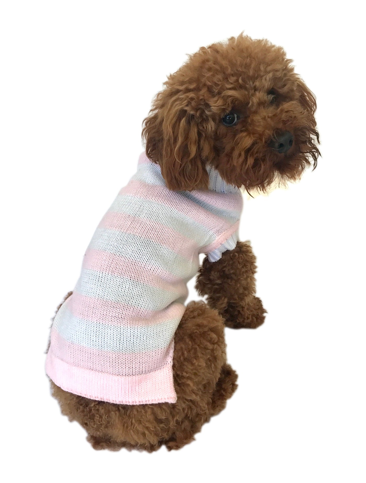 Glow in the BARK Striped Sweater, Pink