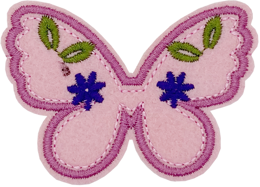 Audrey Hepburn Pink Denim Jacket - Add Butterfly Patch